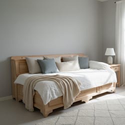 мебели за спалня от естествено дърво