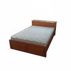 Дървена спалня по поръчка с ракла две вратички