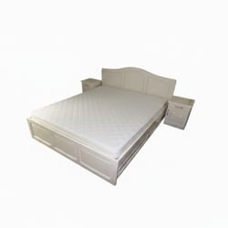 Красива бяла спалня по поръчка