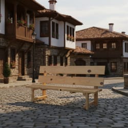 Удобна дървена пейка по поръчка