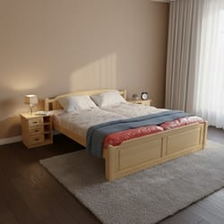 спалня за два различни матрака по поръчка