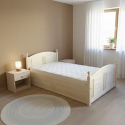 Спални за хижи по поръчка от масив