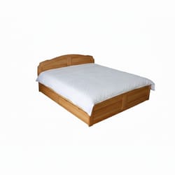 Спалня с чекмеджета на колелца от масив по поръчка