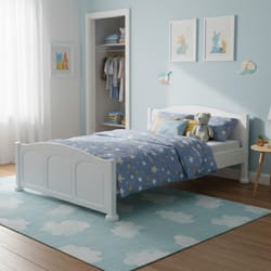 спални от MDF и дърво комбинация