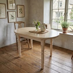 трапезна маса с дебел плот по поръчка