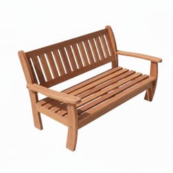 Луксозна дървена пейка с подлакътници по поръчка