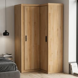 Ъглов гардероб по поръчка от ПДЧ