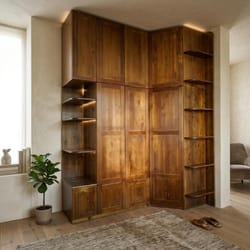 голям ъглов гардероб по поръчка