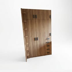 ъглов гардероб с чекмеджета по поръчка