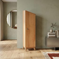 Еднокрилен гардероб скосен по поръчка