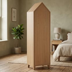 Еднокрилен гардероб по поръчка за детска стая