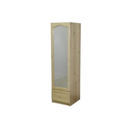  Еднокрилен гардероб с огледало по поръчка