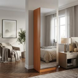 Еднокрилен гардероб за коридор по поръчка