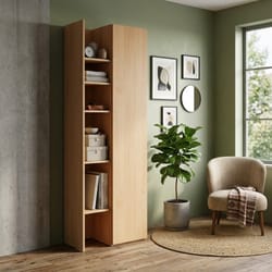 Модерен еднокрилен гардероб по поръчка