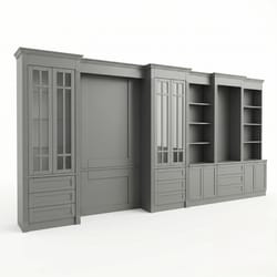 Голяма секция с витрини 