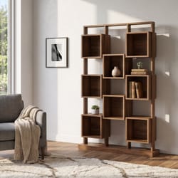 Дизайнерска етажерка за книги по поръчка