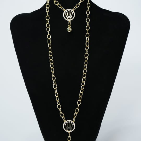 Колие + подарък гривна STR09745