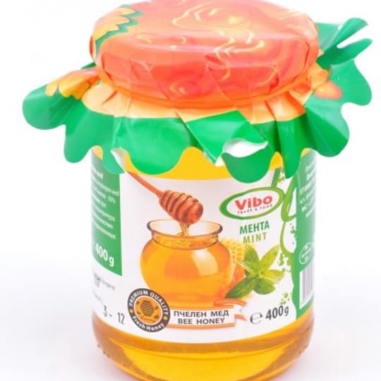 Мед мента  натурален 400 г