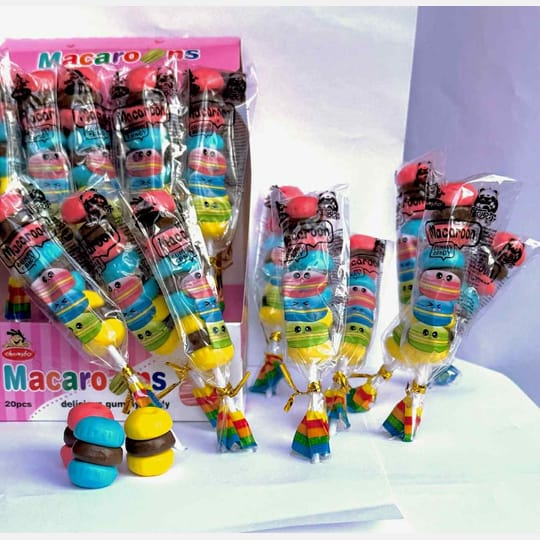 Желирани макарони на пръчица