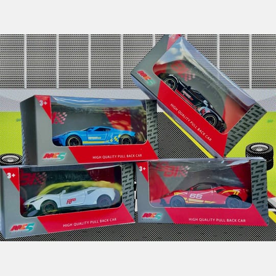 Метални колички с Pull Back механизъм