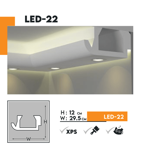 LED Первази - LED-22